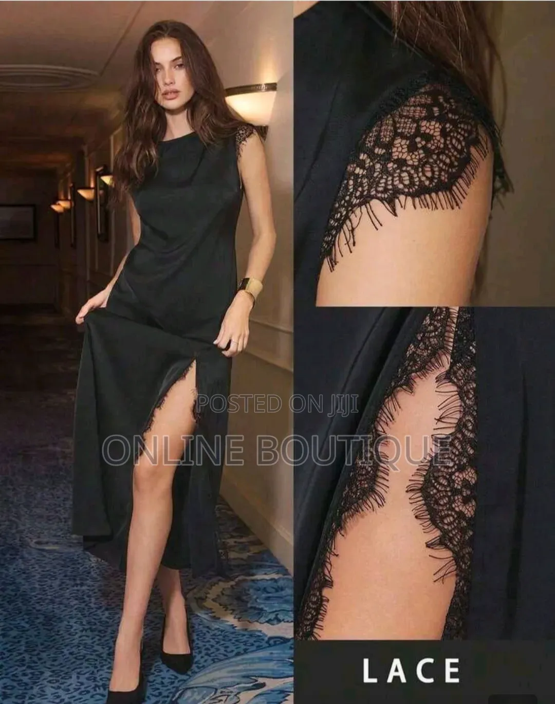 Dress Split Lace