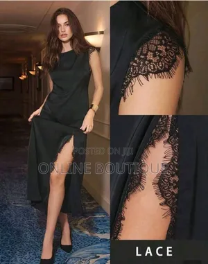 Dress Split Lace
