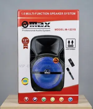 MAX Speaker Professional Audio System – 12” Multi-Function Speaker