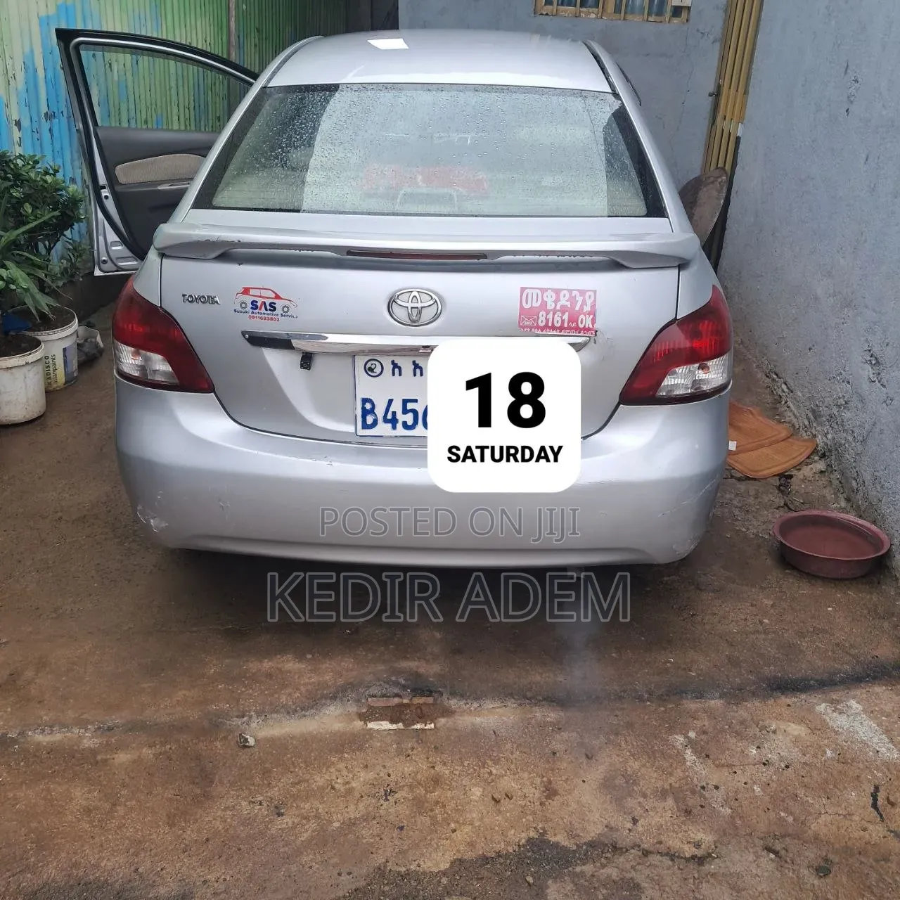 Toyota Belta 2010 Silver
