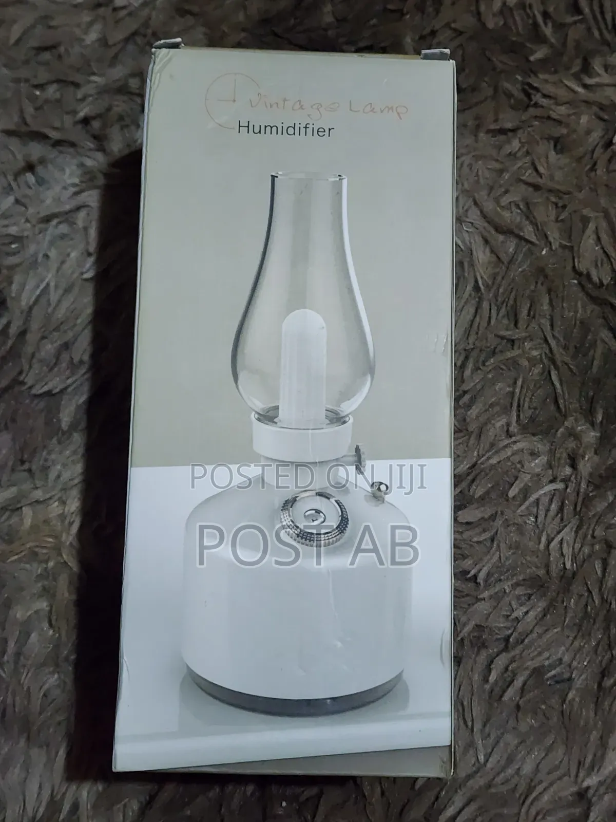 Humidifier With Vintage Lamp