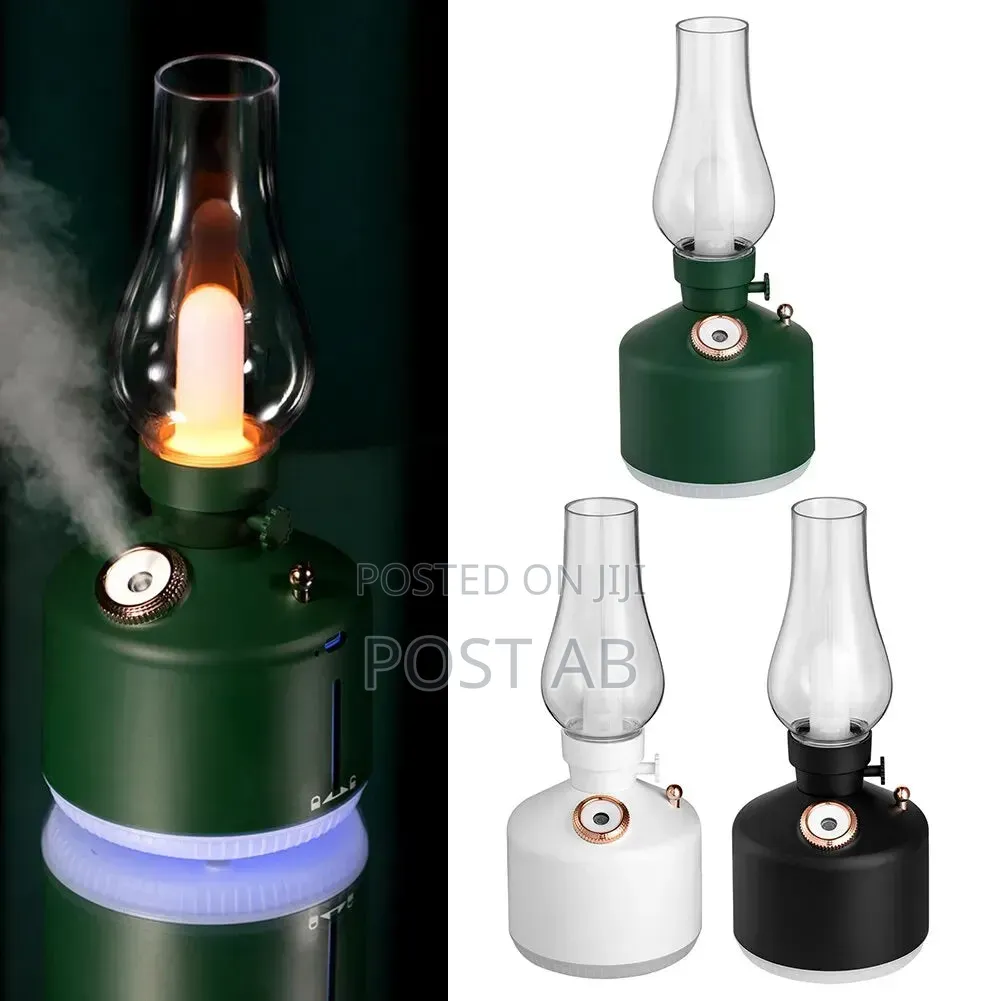 Humidifier With Vintage Lamp