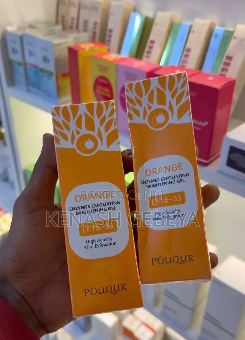 Pouqur Orange Enzymes Exfoliating Brightening Gel