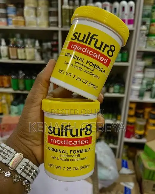 Sulfur8 Medicated Anti-Dandruff Hair Scalp Conditioner.