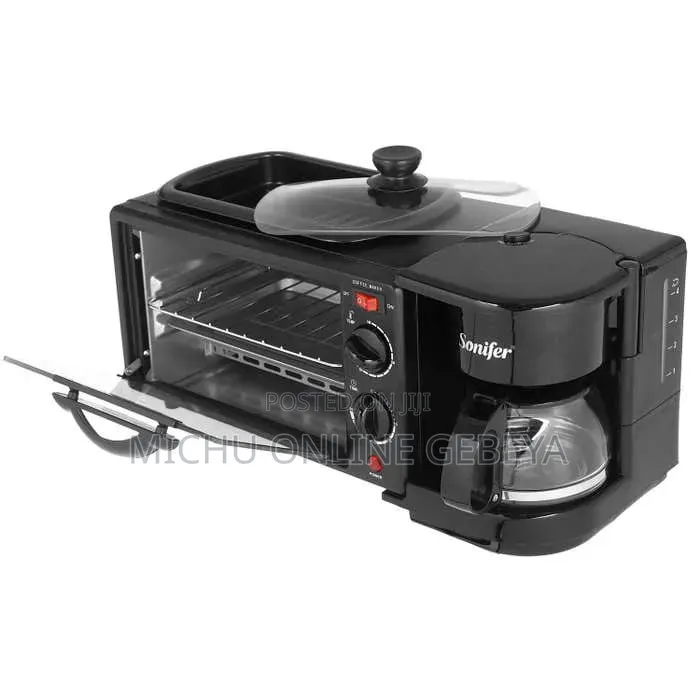 Sonifer Multifunctional 3 In1 Breakfast Maker/ Free Delivery