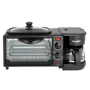 Sonifer Multifunctional 3 In1 Oven+grill+coffee Maker/ Free Delivery