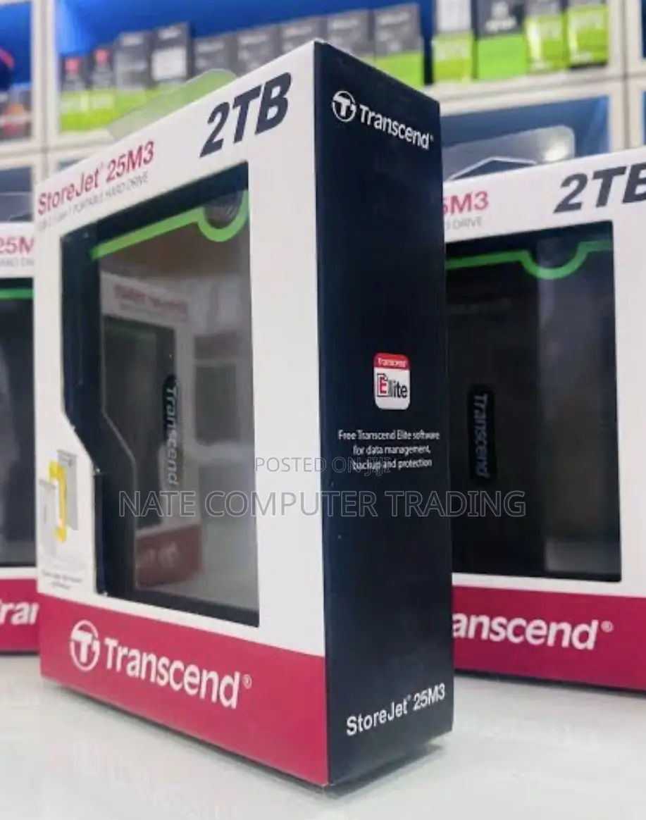 Transcend External Hard Drive With VAT