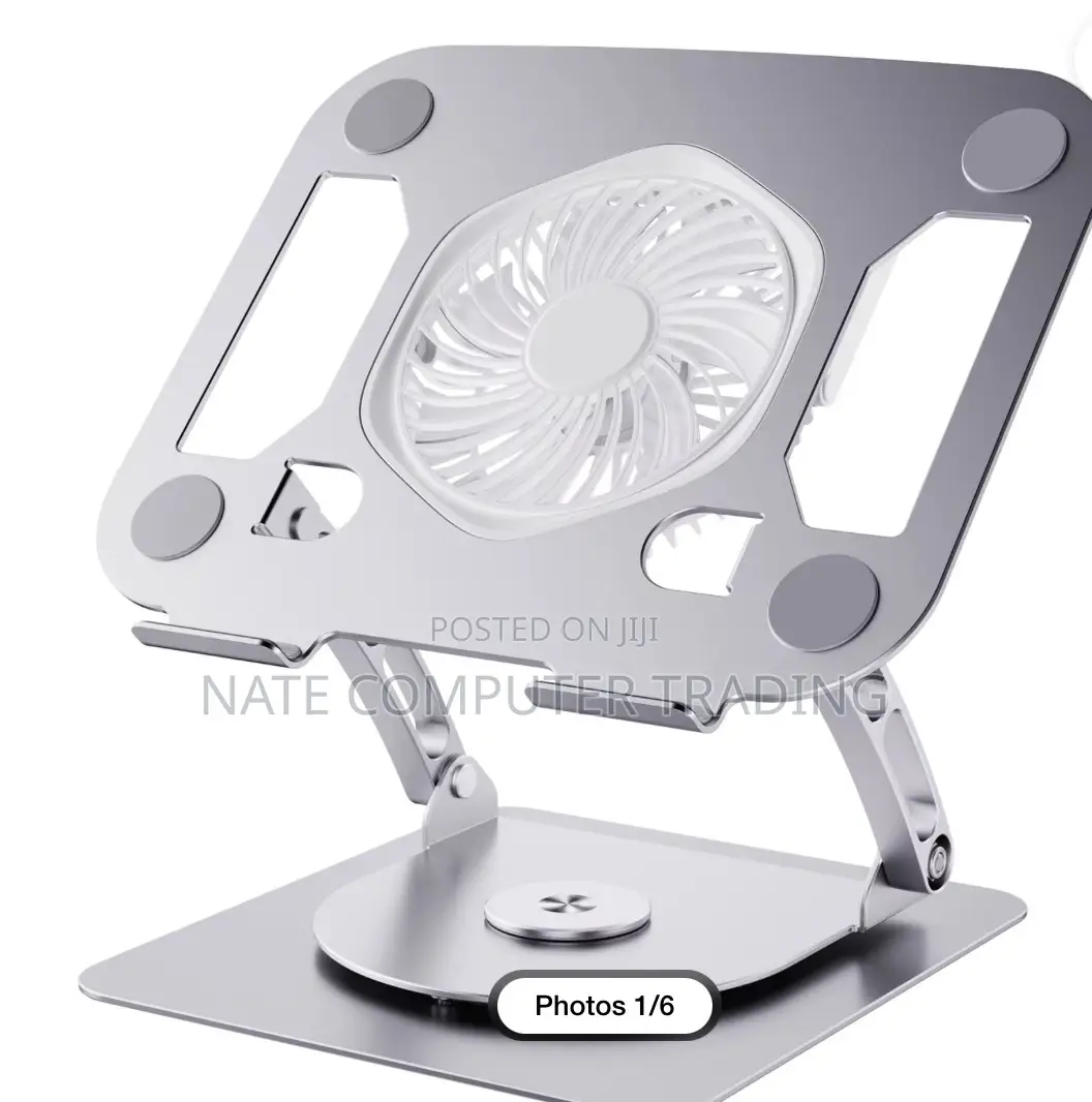 Rotatable Laptop Stand With Fan