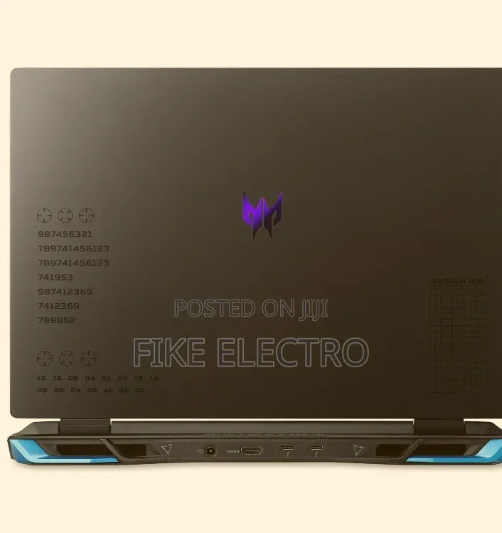 New Laptop Acer Predator Helios Neo 16 16GB Intel Core i9 SSD 1T