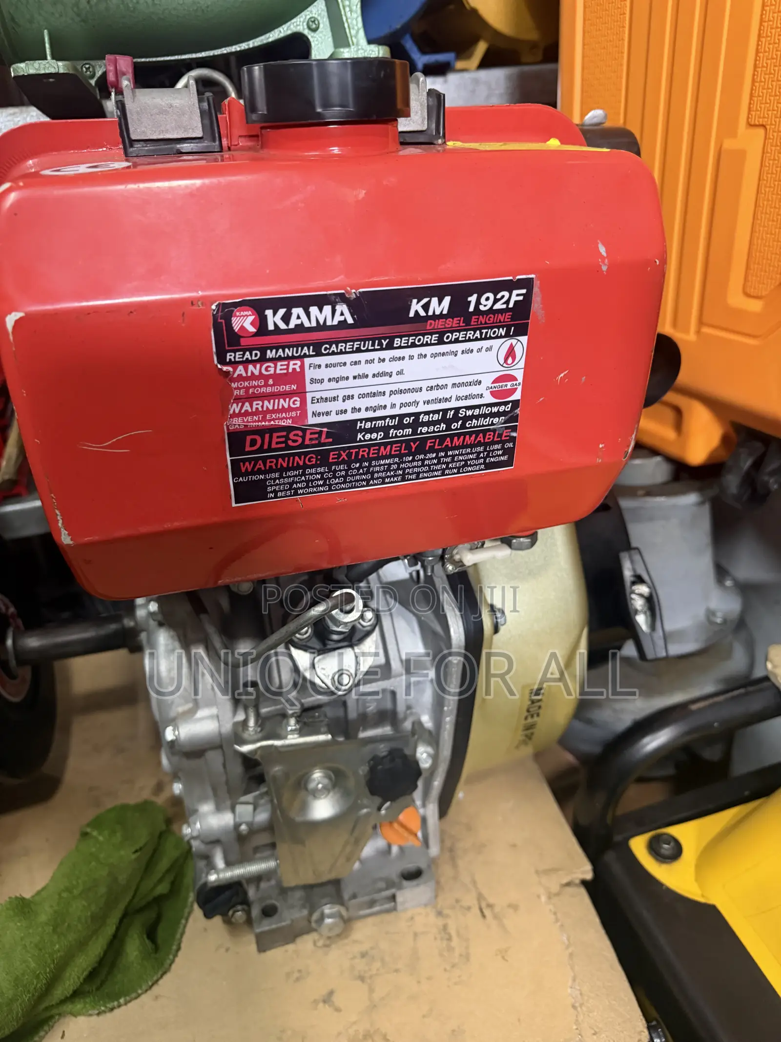 Kama Km 192f Diesel Engine