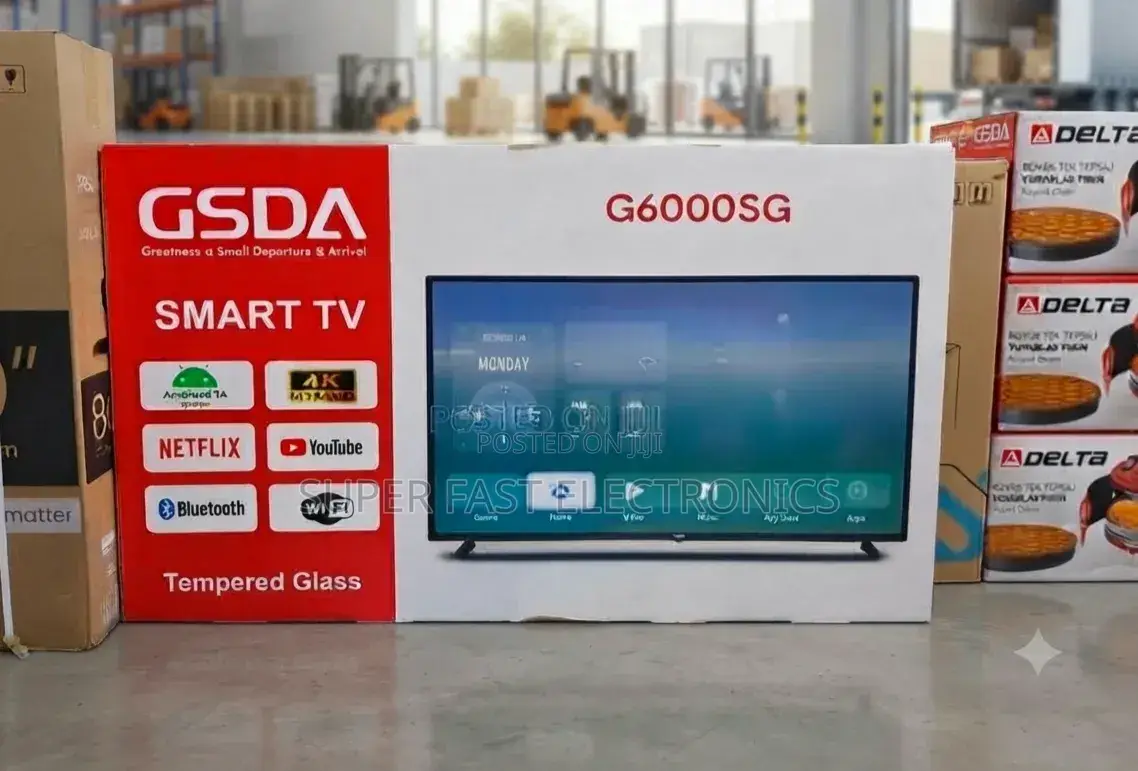 GSDA TV 60 Inch UHD Smart TV – Android Smart TV
