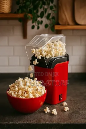 ፈንዲሻ ያለ ዘይት Automatic Mini Electric Popcorn Maker