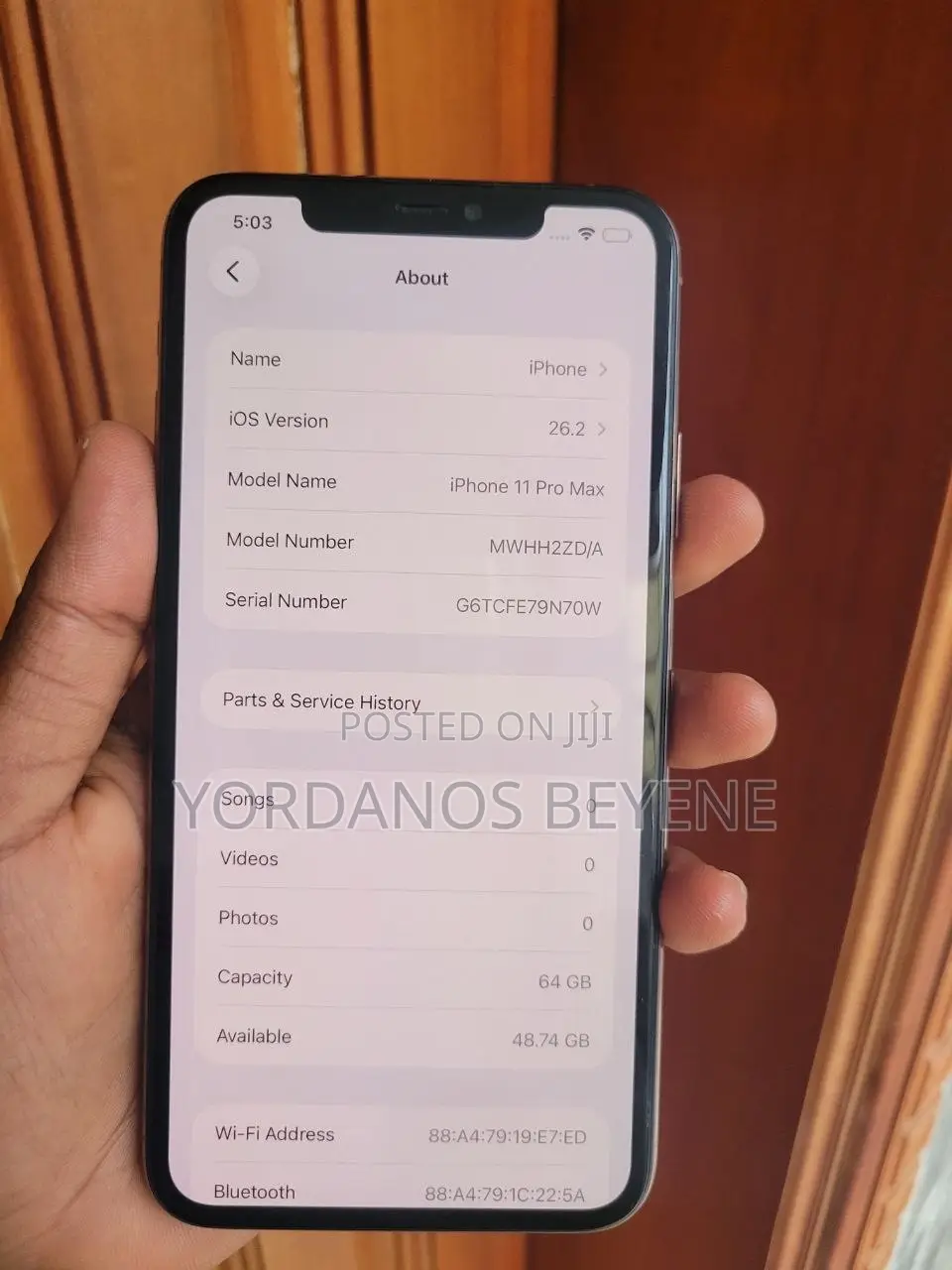 Apple iPhone 11 Pro Max 64 GB Gold