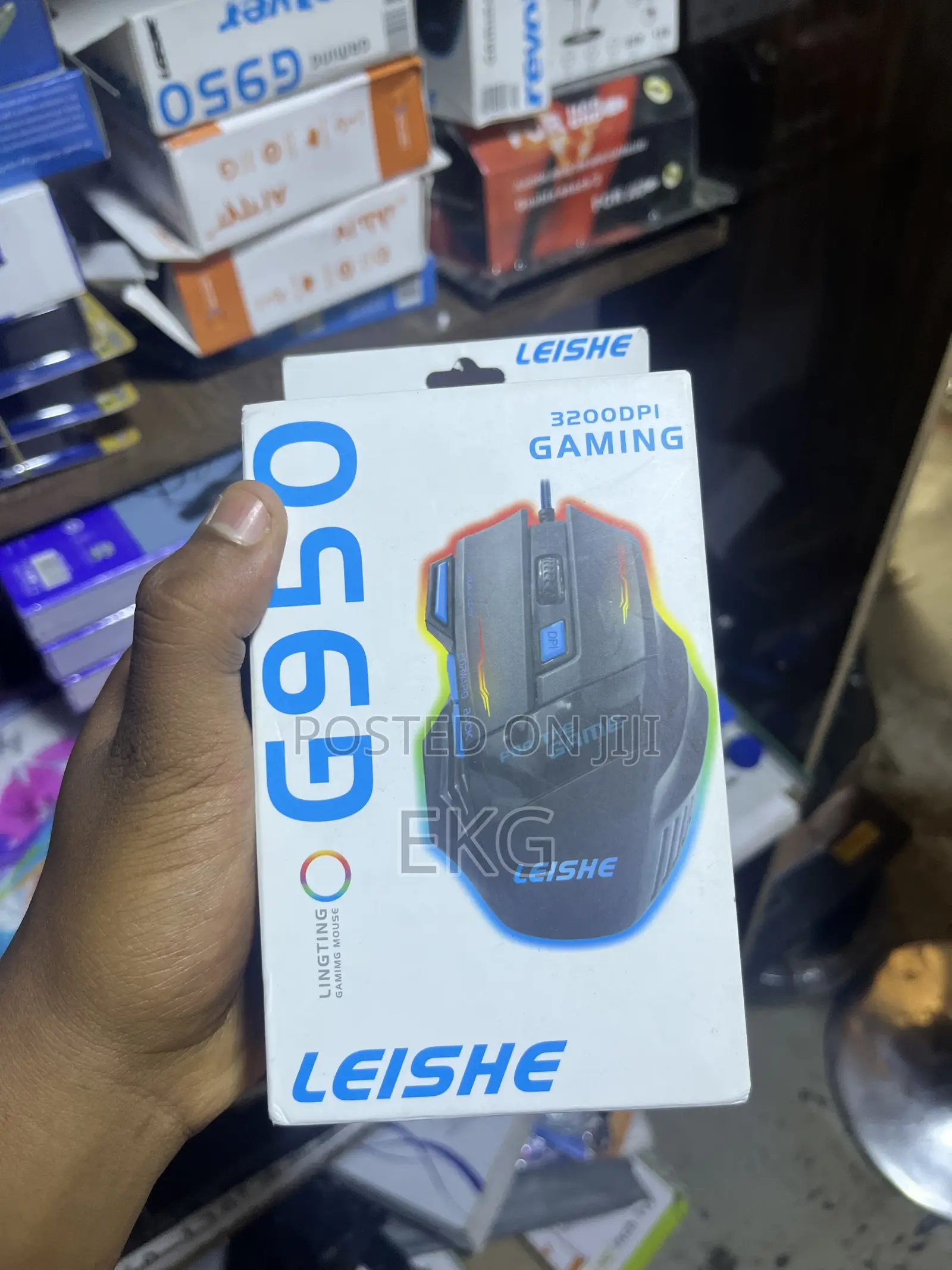 LEISHE G950 Gaming Mouse - ምርጥ የጌሚንግ ማውስ (3200 DPI / 7D)