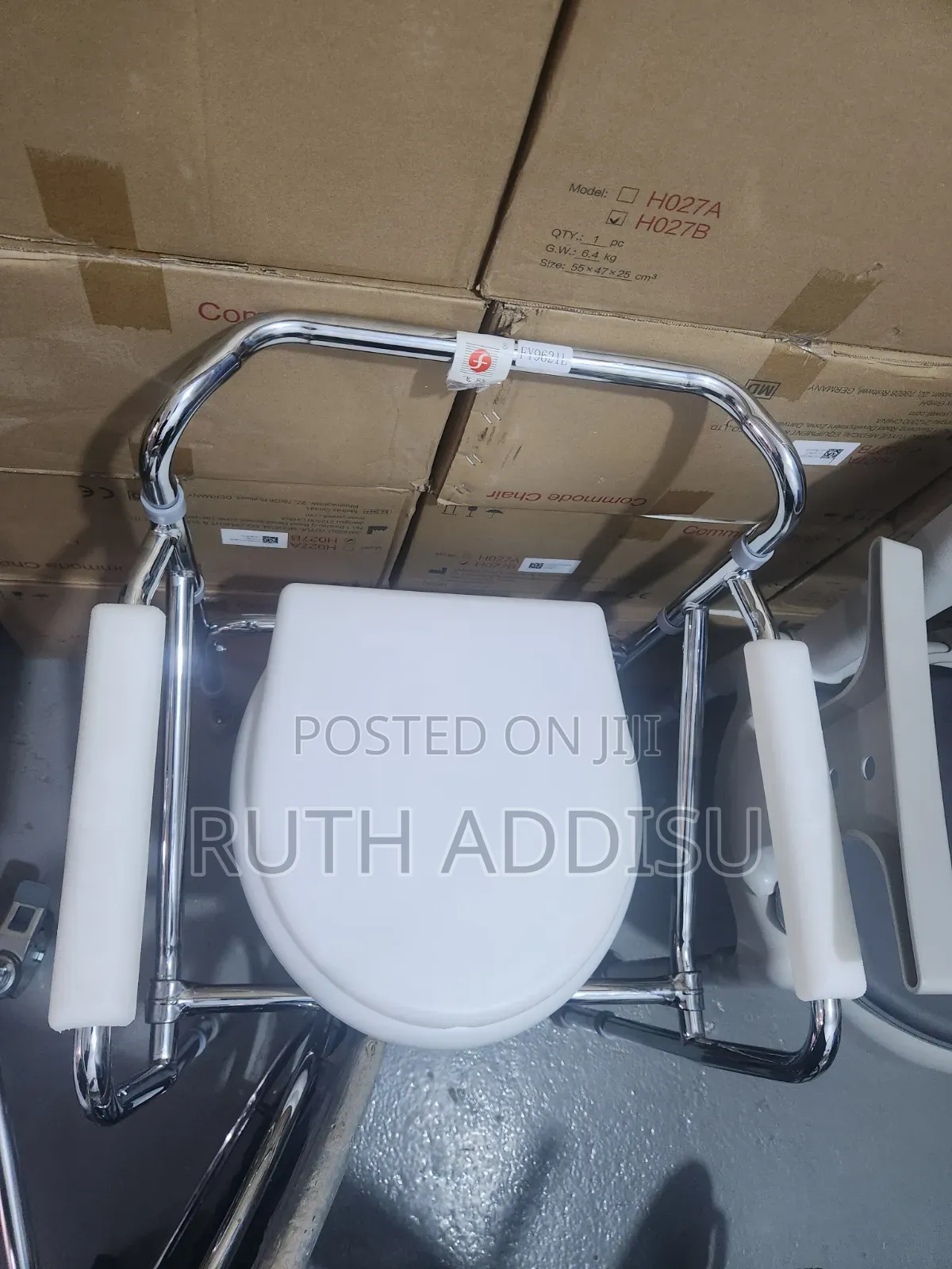 Get Mediva Commode Chair MHL 3002 Online in Ethiopia Toilet Chair
