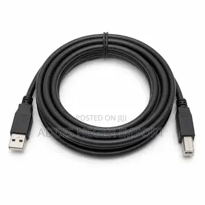 USB 2.0 Type-a to Type-B Printer Cable – Black