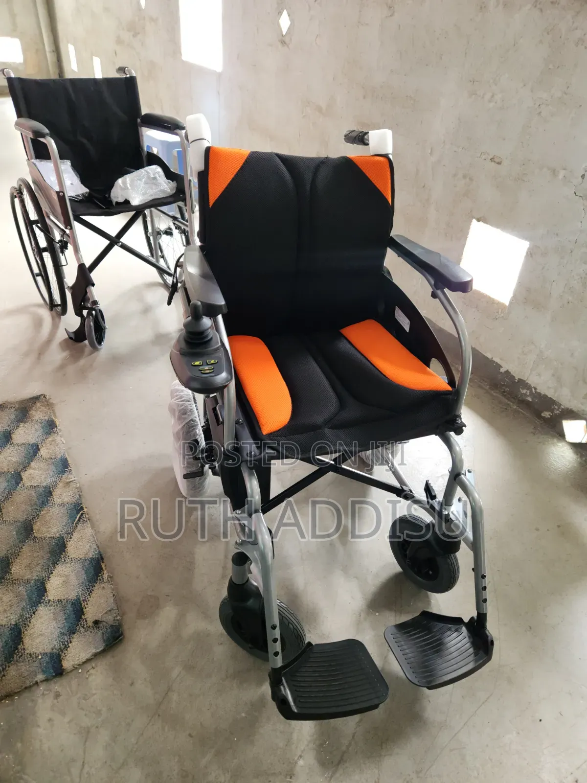 Electric Wheelchair Portable Folding Automatic Electric Wheelchair