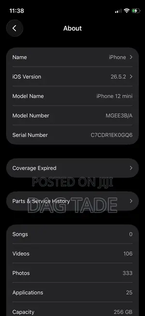 Apple iPhone 12 mini 256 GB