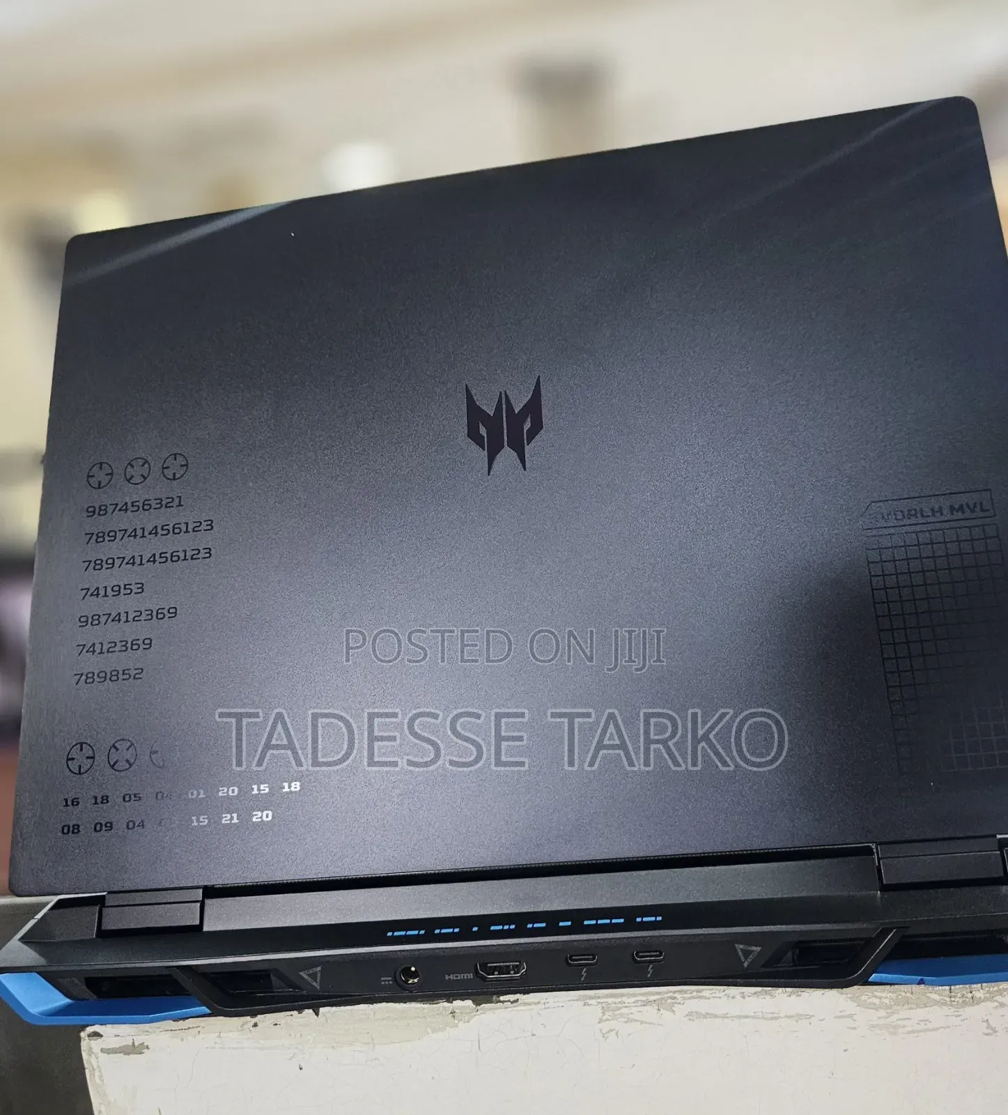 New Laptop Acer Predator Helios 300 16GB Intel Core i9 SSD 1T