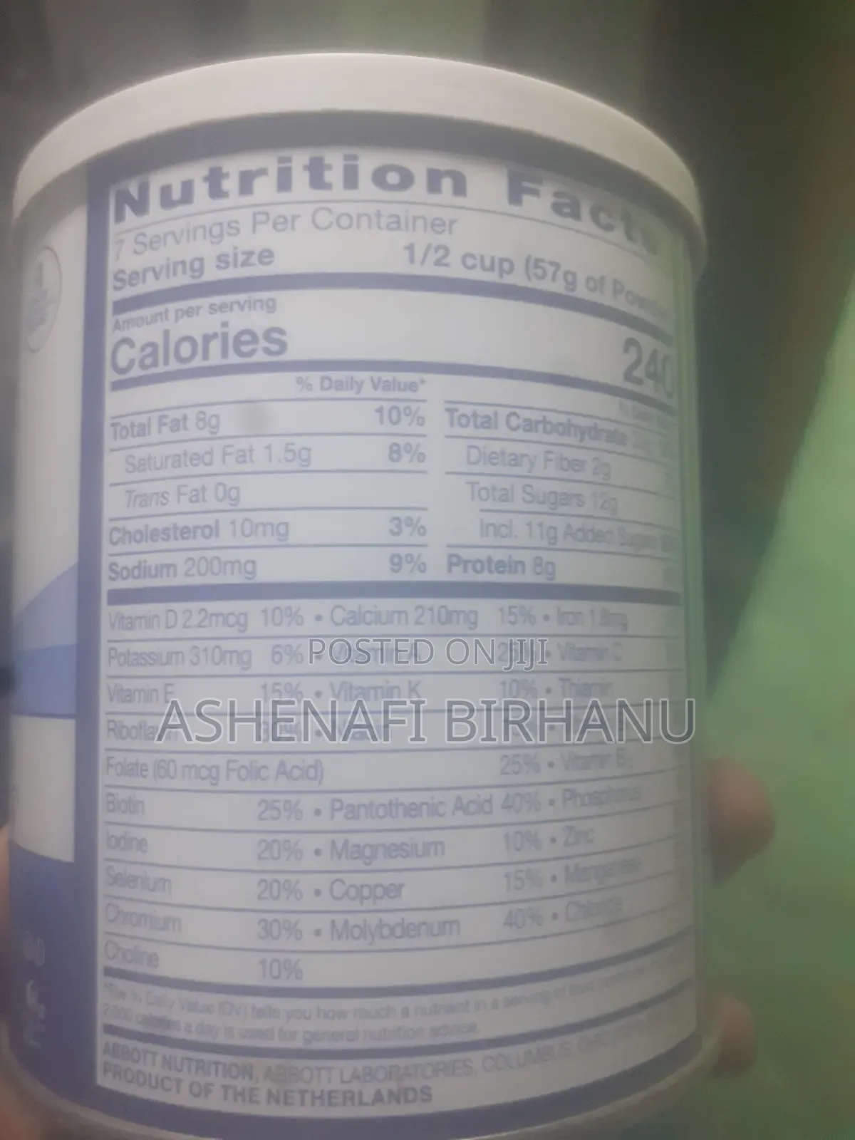 Ensuer Original Nutrition Powder