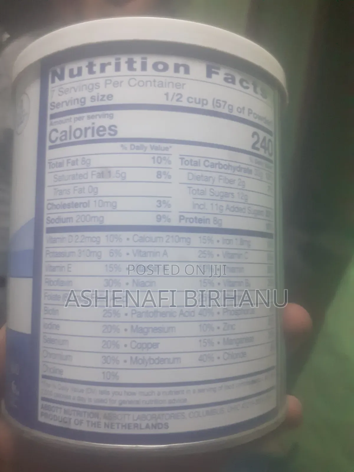 Ensuer Original Nutrition Powder