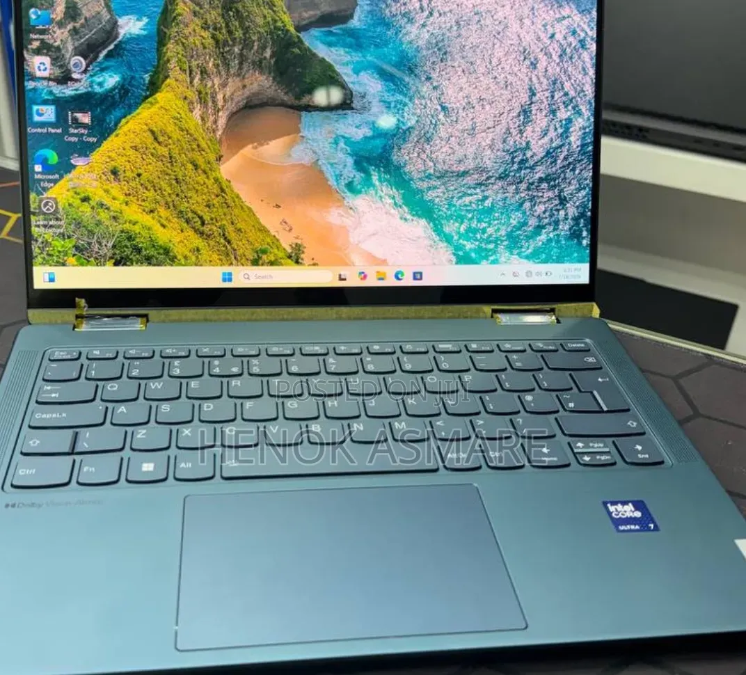 New Laptop Lenovo Yoga 7 15ITL5 16GB Intel Core Ultra 7 SSD 512GB
