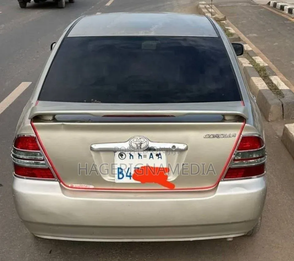 Toyota Corolla 2003 Silver