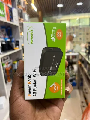 RUGGAS 4G LTE Pocket WiFi Power Bank (10000mAh)