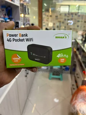 RUGGAS 4G LTE Pocket WiFi Power Bank (10000mAh)