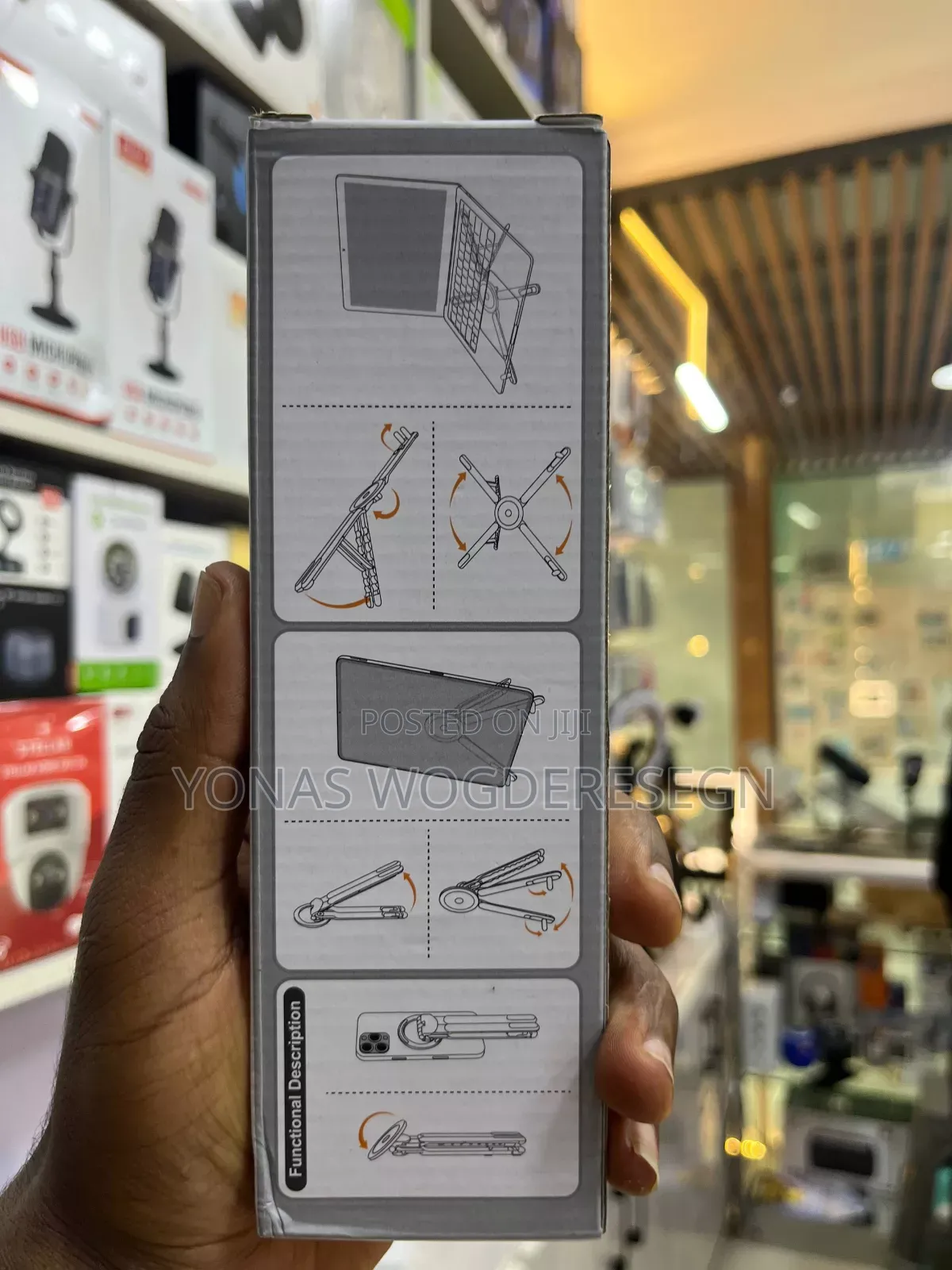 A8 Foldable Travel Portable Phone Tablet Stand