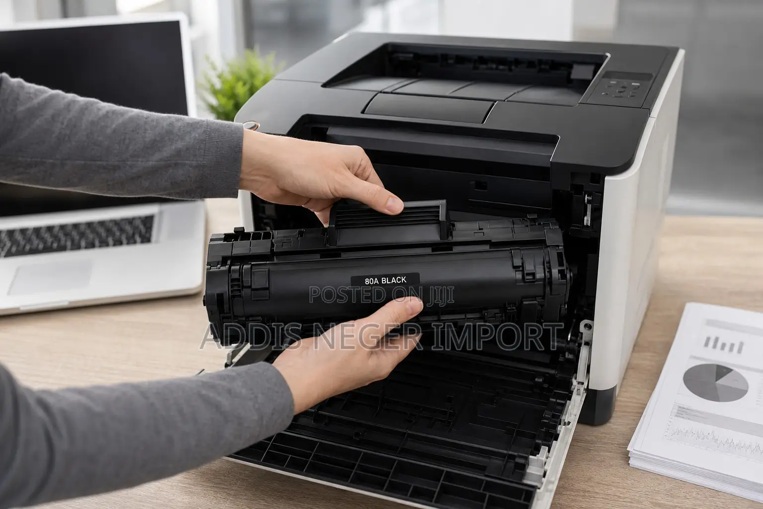 SW Premium 80A Compatible Black Toner Cartridge