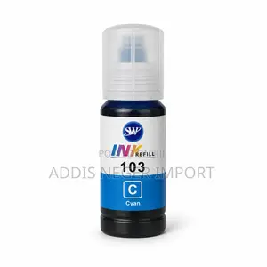 SW 103 Cyan Printer Ink Refill Bottle