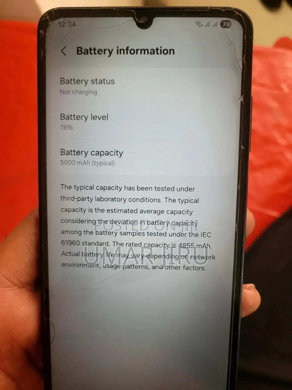 Samsung Galaxy A06 128 GB Gray