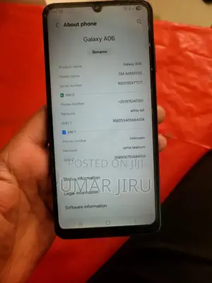 Samsung Galaxy A06 128 GB Gray