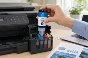 SW 103 Cyan Printer Ink Refill Bottle