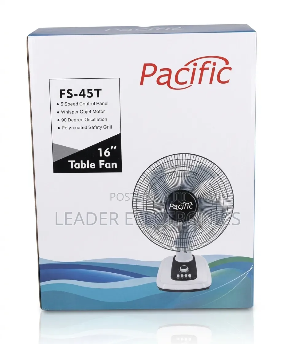 Pacific 16-Inch Cooling Fan With Table Fan