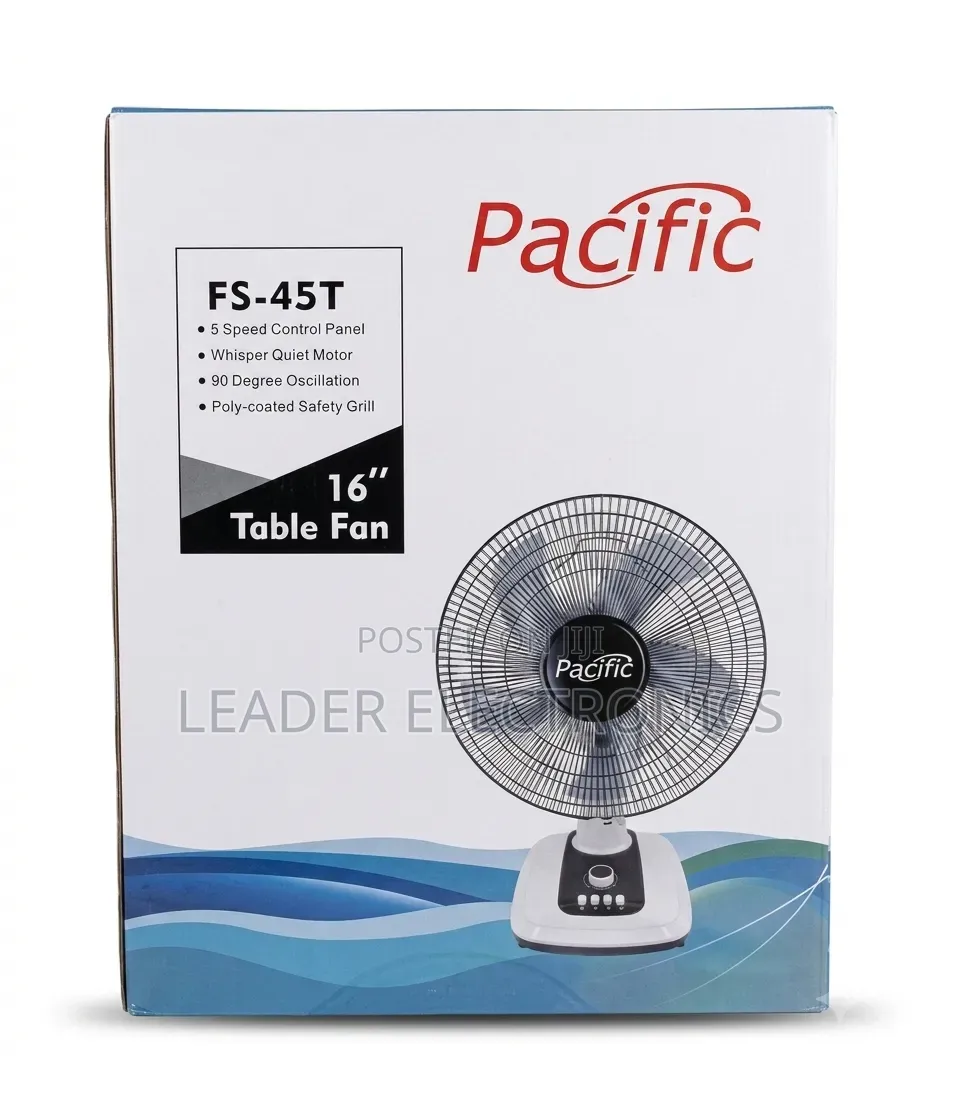 Pacific 16-Inch Cooling Fan With Table Fan