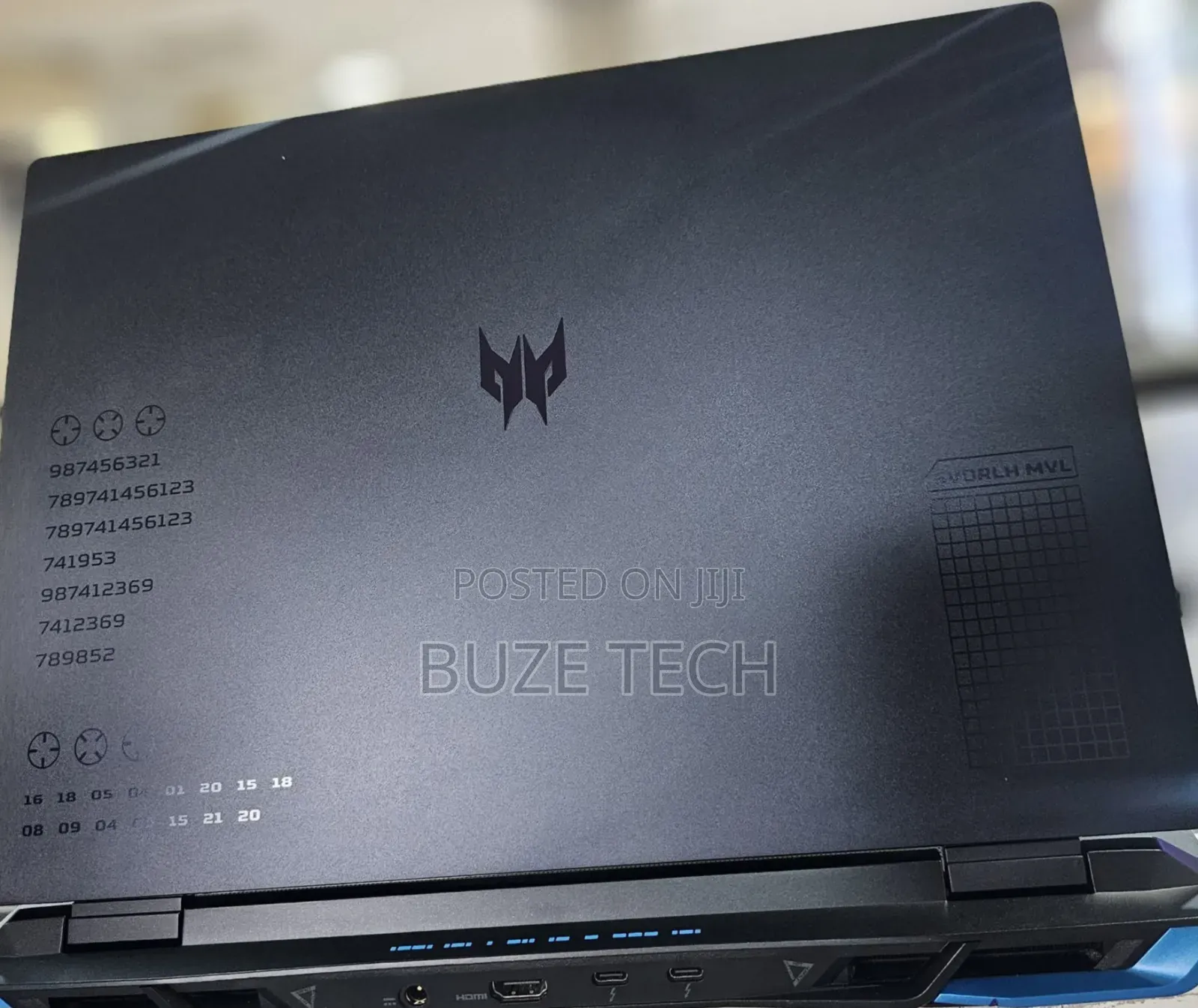 New Laptop Acer Predator Helios 300 16GB Intel Core i9 SSD 1T