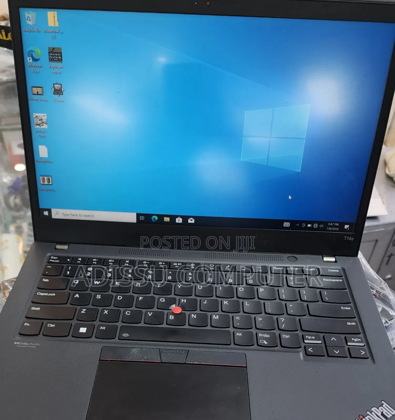 New Laptop Lenovo ThinkPad T14s G4 16GB Intel Core i7 SSD 512GB