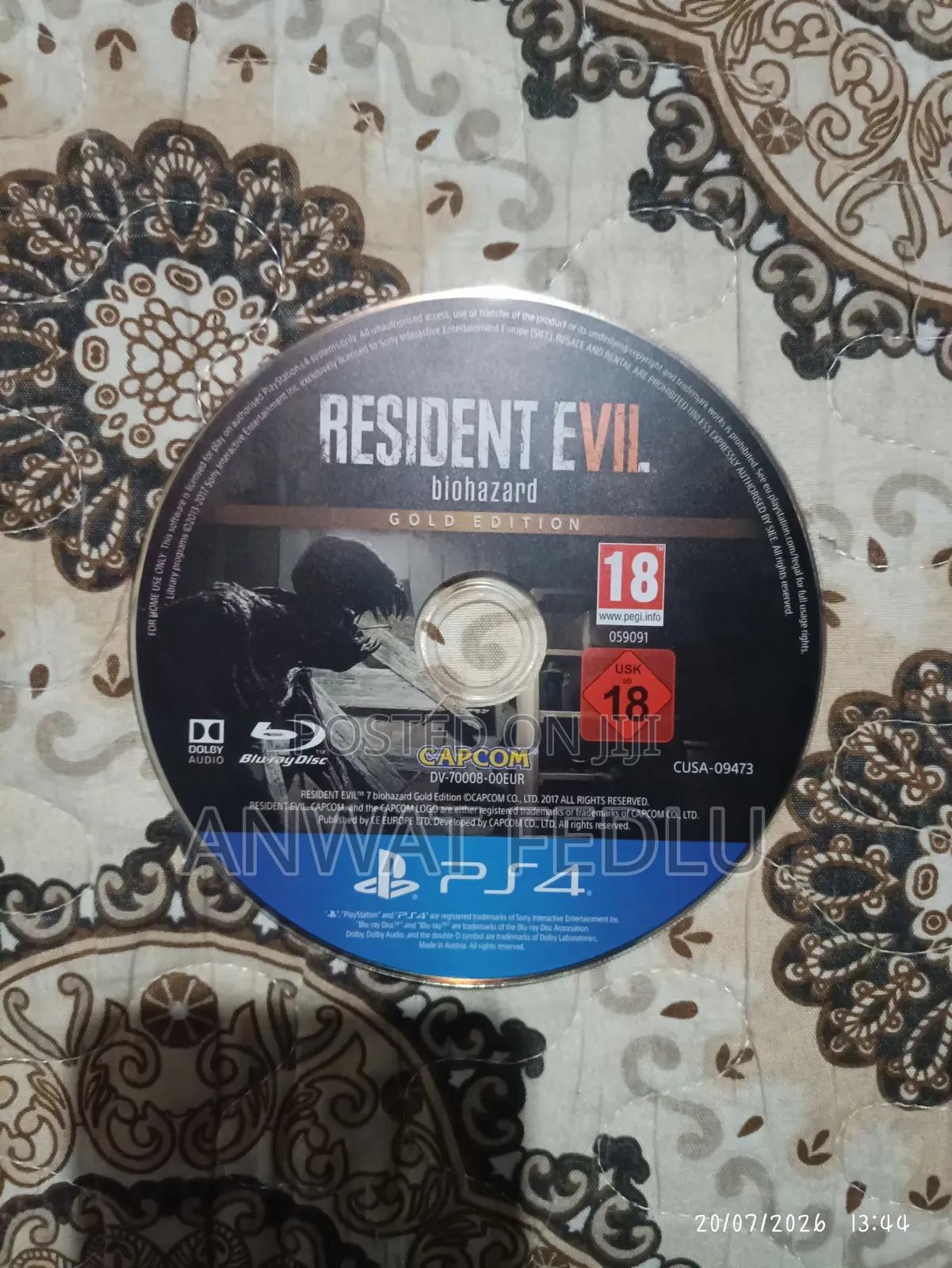PS4 Games Cd