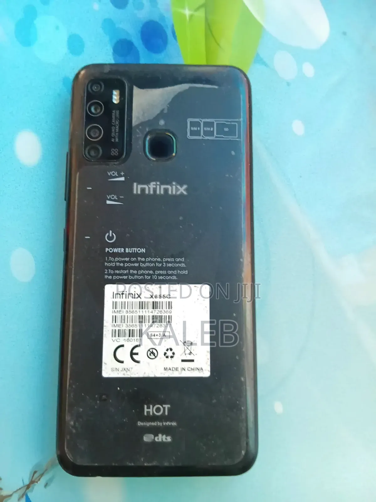 Infinix Hot 9 64 GB Black