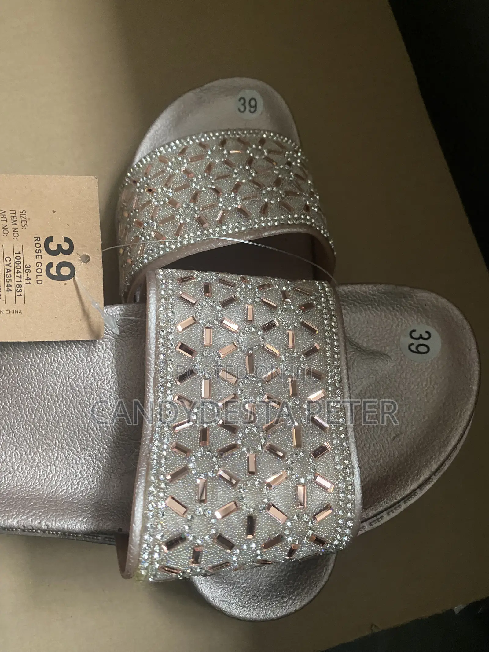 Sandal Backless Slipper Mule