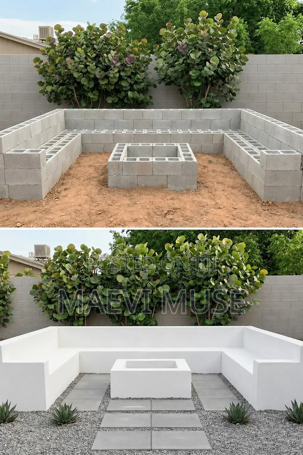 Backyard Sitting Area