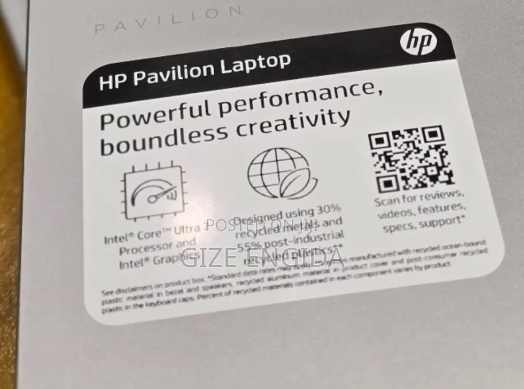 New Laptop HP Pavilion 14 16GB Intel Core Ultra 7 SSD 512GB