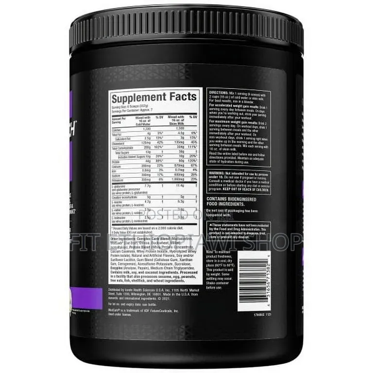 100% MassGainer Muscletech Top Quality 2.33kg