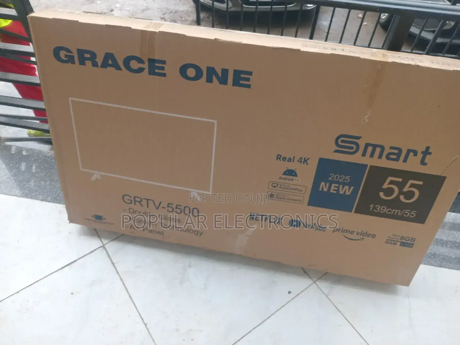 Grace One 55inchi TV Smart Android