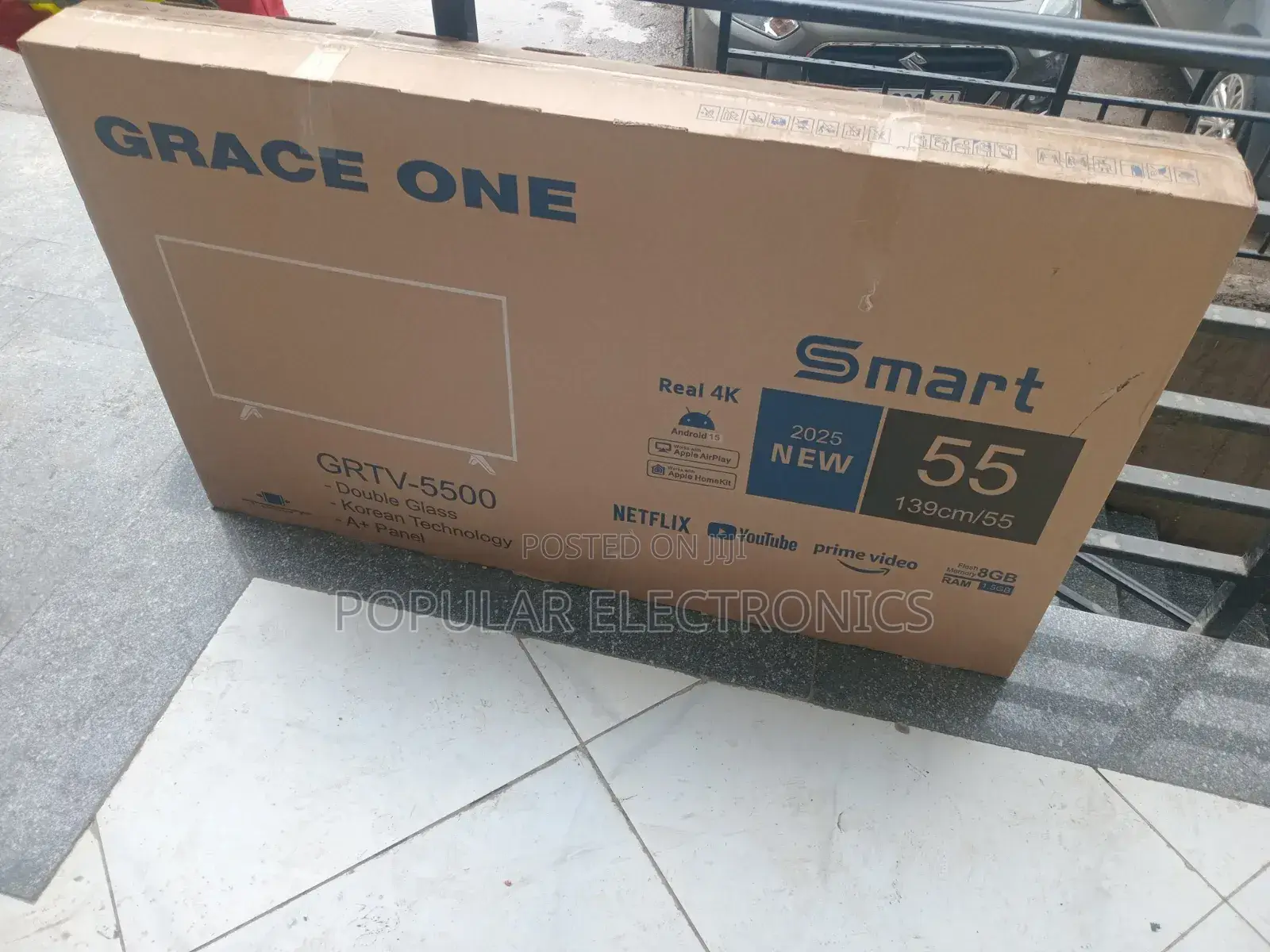 Grace One 55inchi TV Smart Android