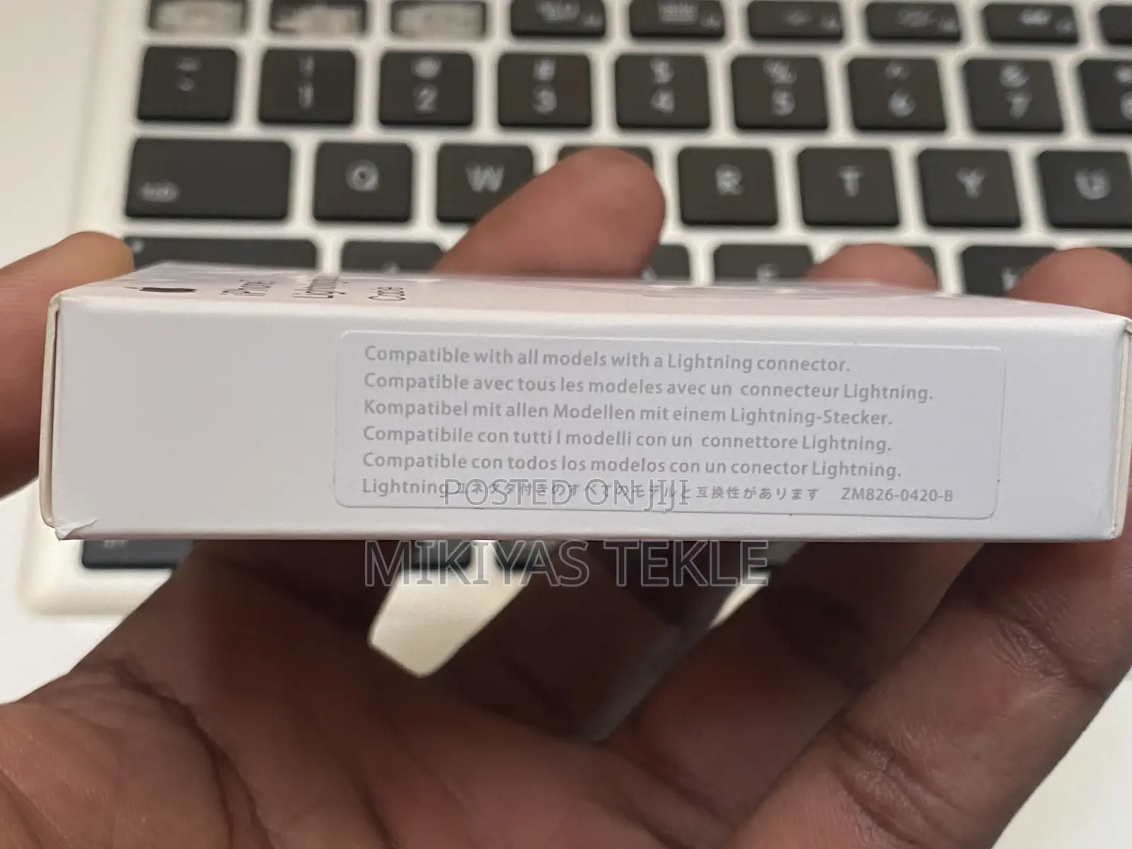 Apple Lighting to USB Cable (Open Box - Like New)