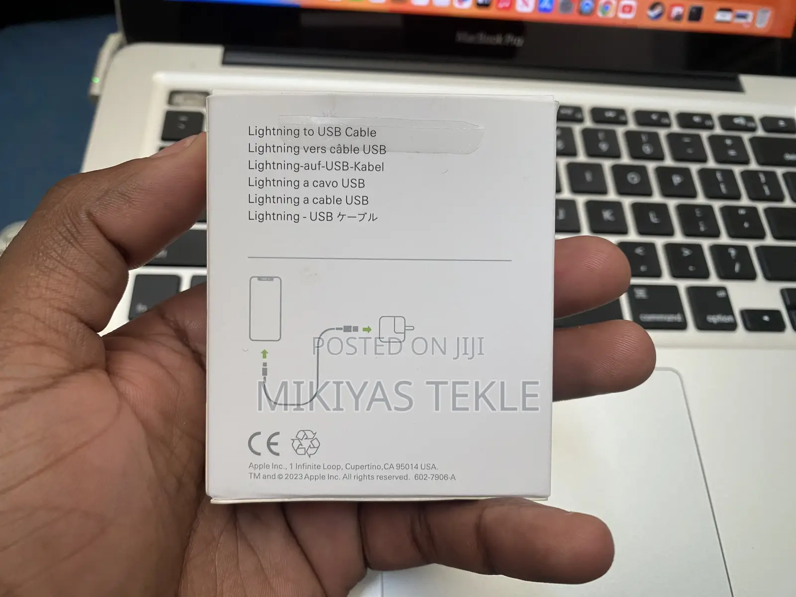 Apple Lighting to USB Cable (Open Box - Like New)