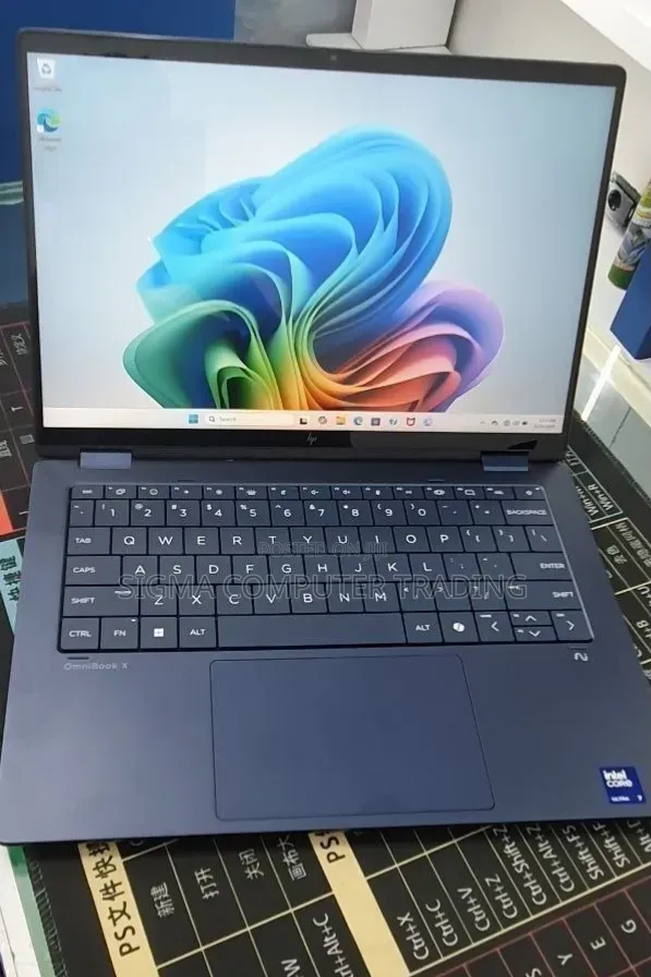 New Laptop HP OmniBook X Flip 14" 16GB Intel Core Ultra 7 SSD 1T